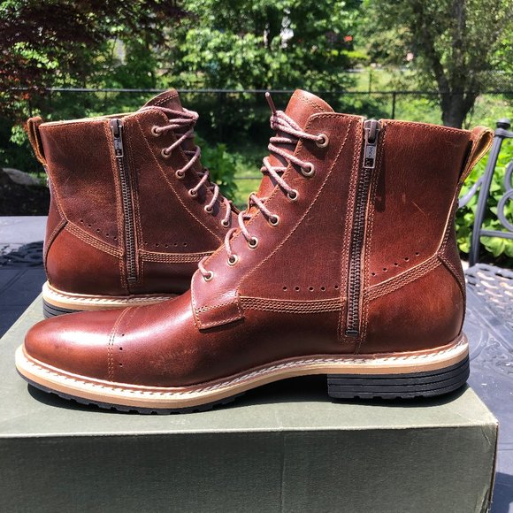 Timberland West Haven Side Zip Boots in Brown Size - Picture 7 of 13